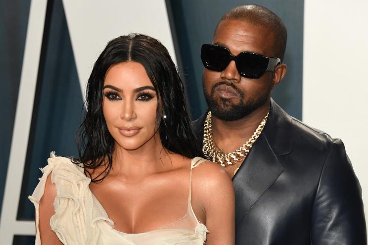 Kim Kardashian and Kanye West