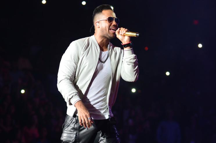 Romeo Santos performs at the AmericanAirlines Arena in Miami, Florida in 2014.