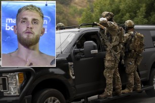 FBI Units were seen leaving Jake Paul's house this morning after serving a search warrant