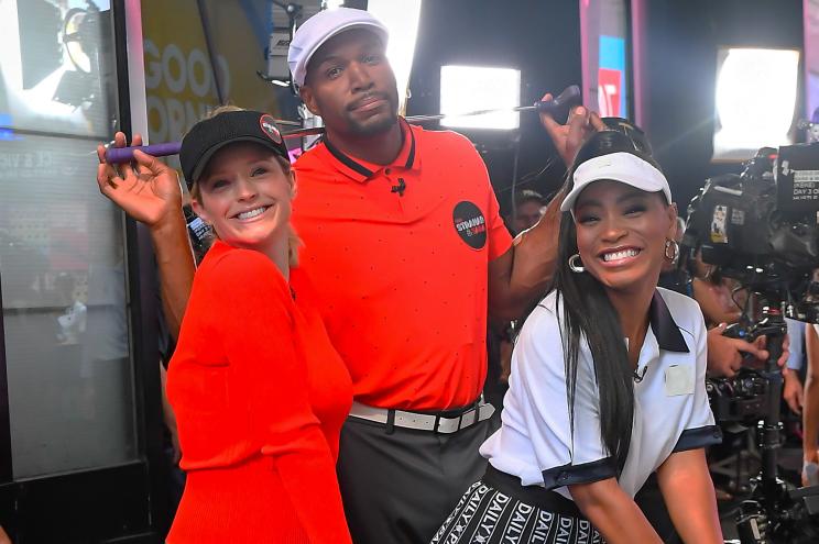 Sara Haines, Michael Strahan and Keke Palmer