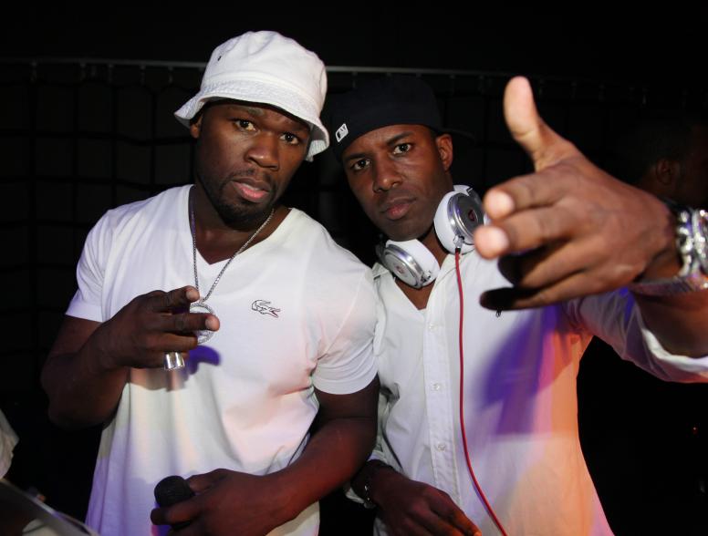 DJ Whoo Kid and 50 Cent