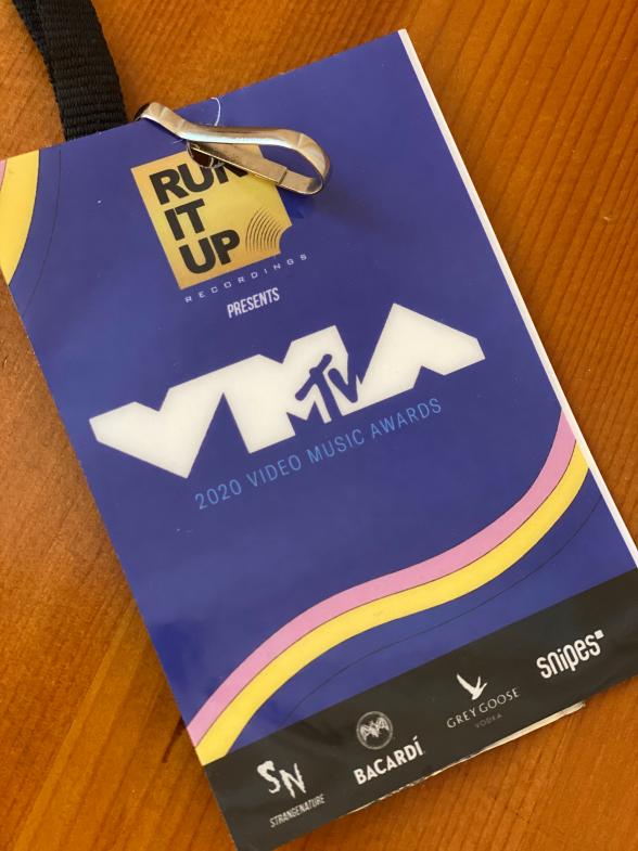 VMA pass created by Run It Up Recordings