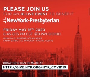 A flyer for the NewYork-Presbyterian hospital event