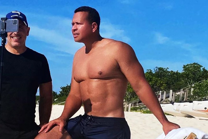 Alex Rodriguez shows off his impressive physique and more star snaps