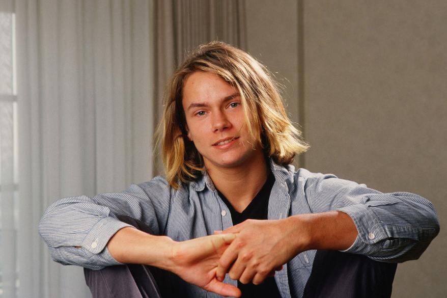 River Phoenix in 1988.