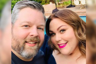 Bradley Collins and Chrissy Metz