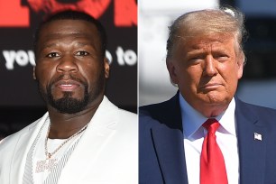 50 Cent and Donald Trump