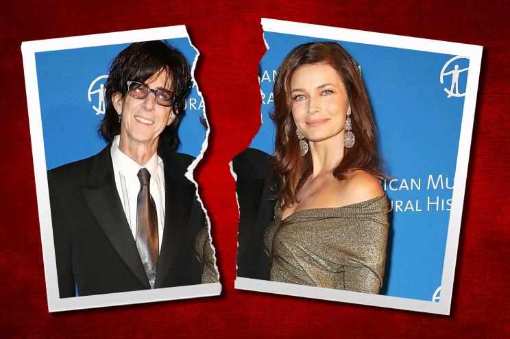 Ric Ocasek and Paulina Porizkova