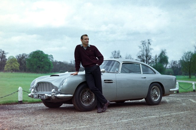 Sean Connery in 1964's film "Goldfinger".