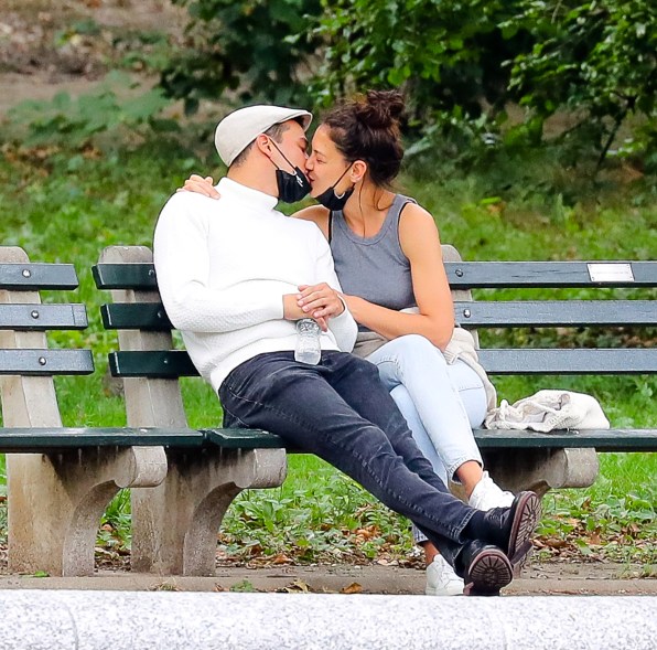 Katie Holmes and boyfriend Emilio Vitolo Jr.