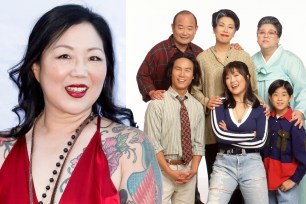 Margaret Cho and the cast of "All-American Girl"