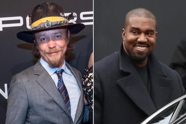 Brock Pierce and Kanye West