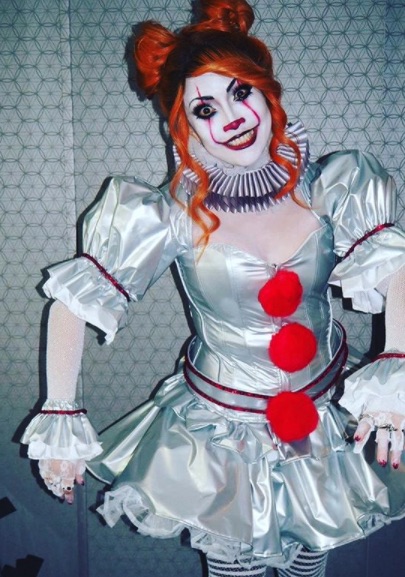 Carrie Ann Inaba as Pennywise from "It"
