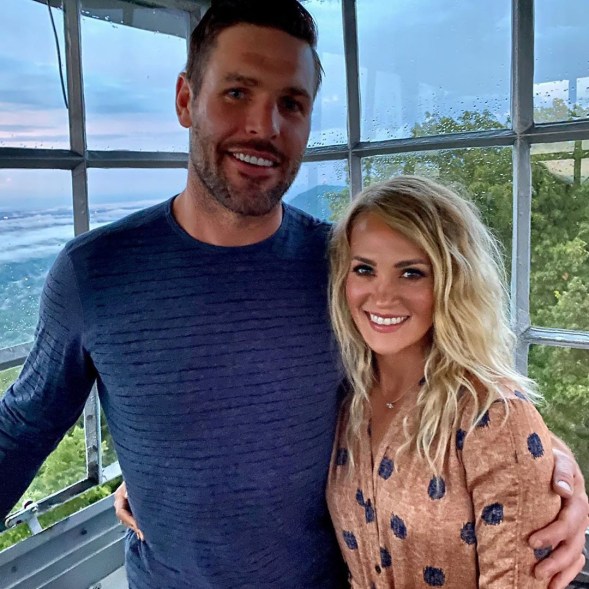 Carrie Underwood celebrates National Boyfriend Day with her husband, Mike Fisher.