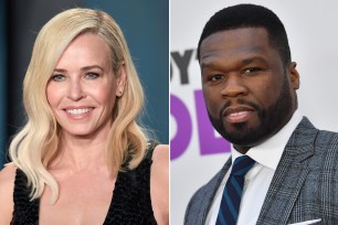 Chelsea Handler and 50 Cent