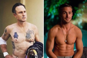 David Arquette and Ryan Gosling in "Crazy, Stupid Love"