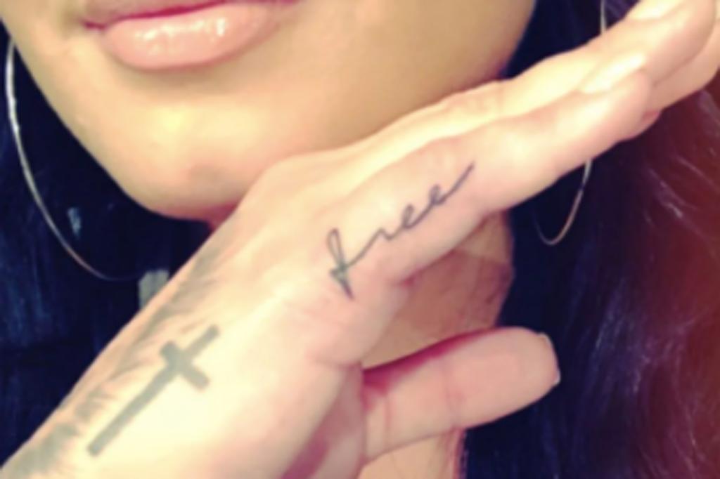 Demi Lovato free tattoo