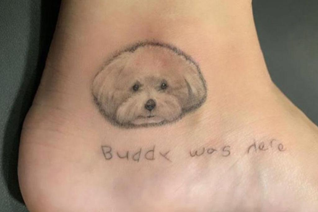 Demi Lovato Buddy tattoo