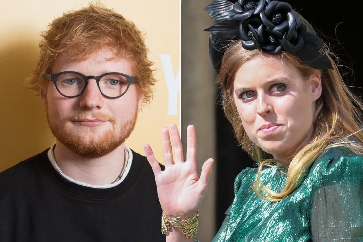 Ed Sheeran and Princess Beatrice