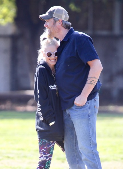 Gwen Stefani and Blake Shelton