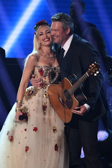 Gwen Stefani and Blake Shelton