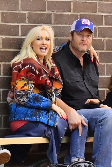 Gwen Stefani and Blake Shelton