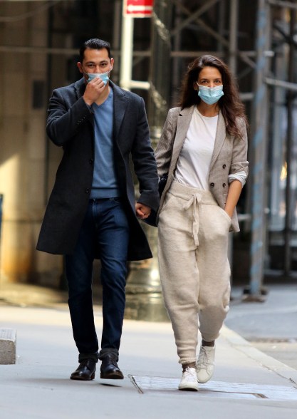 Katie Holmes and boyfriend Emilio Vitolo Jr.