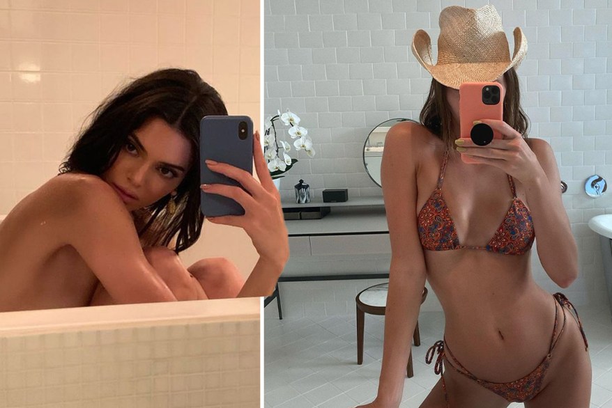 Kendall Jenner is the queen of the mirror selfie