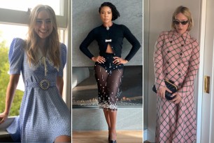 Suki Waterhouse, Gabrielle Union and Chloë Sevigny were some of the celebrities who watched the Miu Miu fashion show live from its virtual front row.