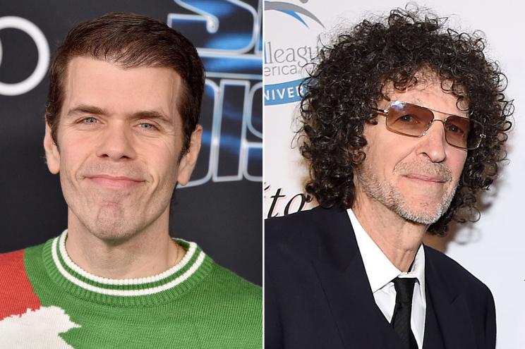 Perez Hilton and Howard Stern