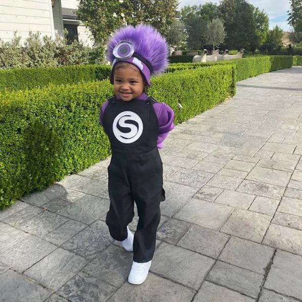 Stormi Webster as a Minion from "Despicable Me"