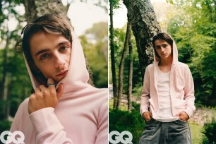 Timothée Chalamet in GQ