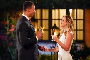 Dale Moss and Clare Crawley on "The Bachelorette"