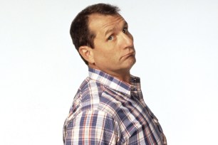 Ed O'Neill promoting "Married ... with Children"