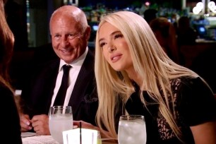 Tom Girardi and Erika Jayne in "Real Housewives of Beverly Hills"