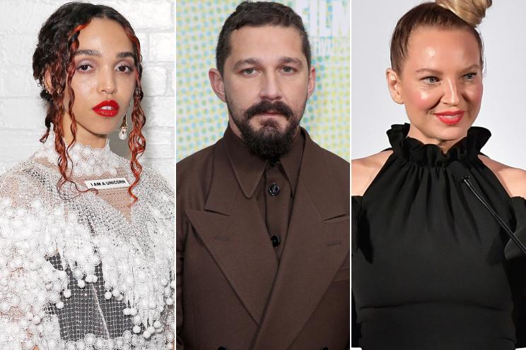 FKA Twigs, Shia LaBeouf, and Sia