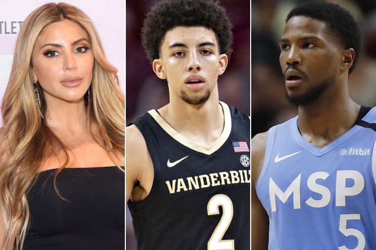 Larsa Pippen, Scotty Pippen Jr., and Malik Beasley