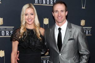 Brittany and Drew Brees