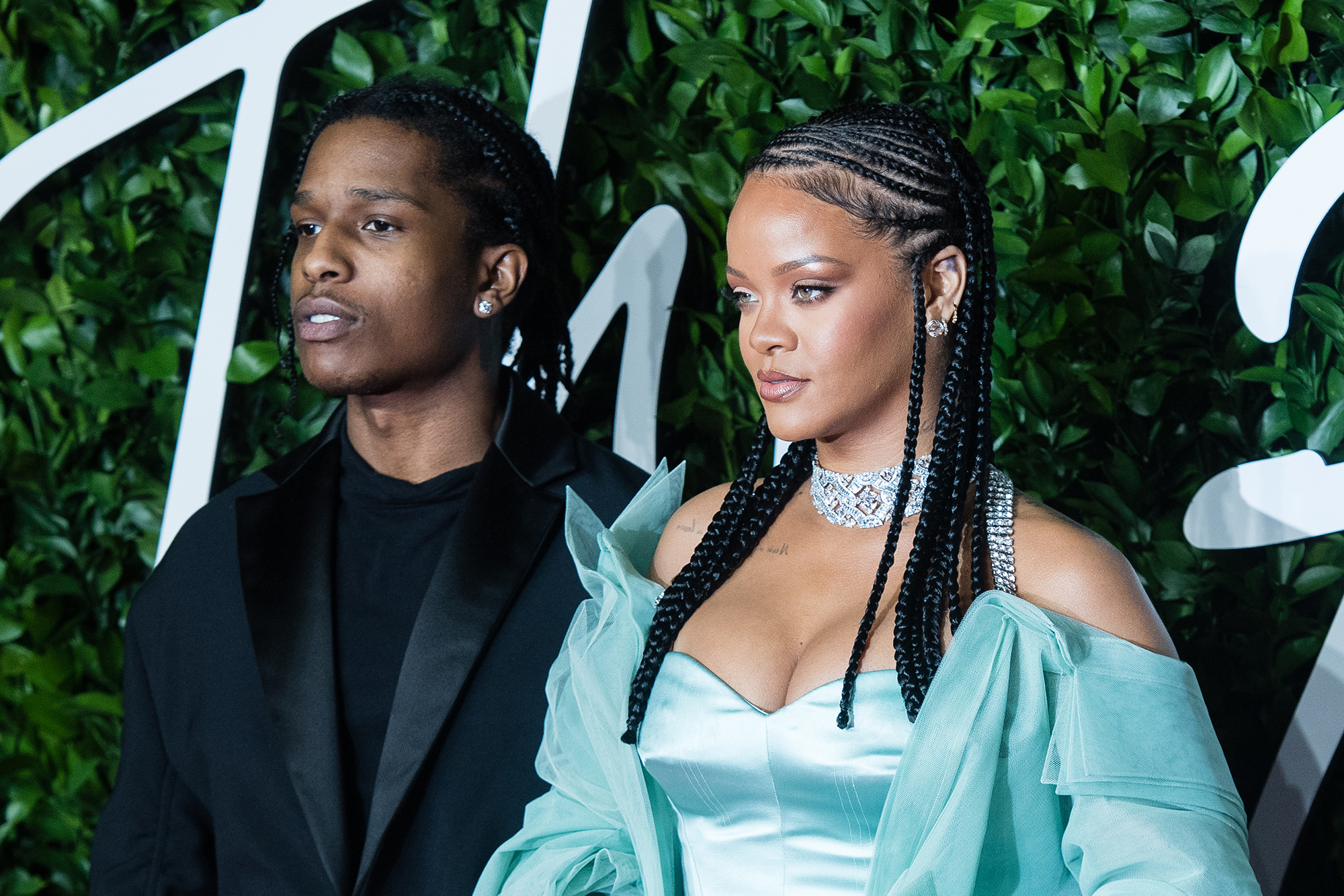 A$AP Rocky and Rihanna