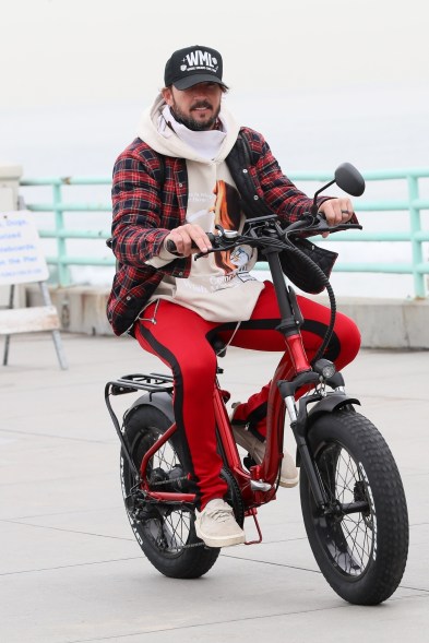 Carl Lentz goes out for a joy ride in Los Angeles.