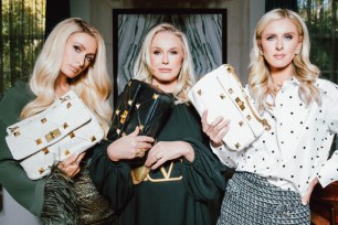 Kathy, Nicky and Paris Hilton all star in a new campaign for Valentino.