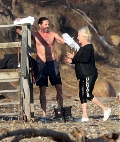 Hugh Jackman and Deborra-Lee Furness