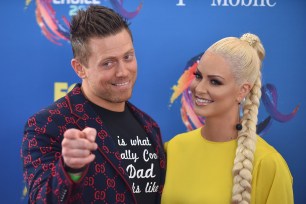 Maryse Ouellet Mizanin and husband Mike "The Miz" Mizanin