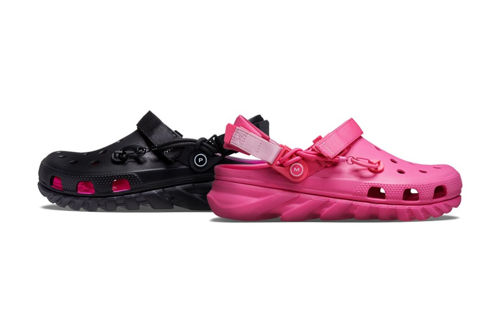 Post Malone's fifth collaboration with Crocs was released on Dec. 8 in a pink and black style.