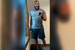 Tyler Perry posts thirsty photo saying he's single.