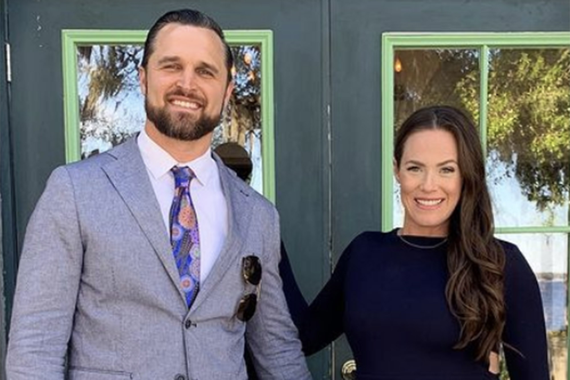 Kyle Bosworth and Kara Keough announced on Easter Sunday that they are expecting.