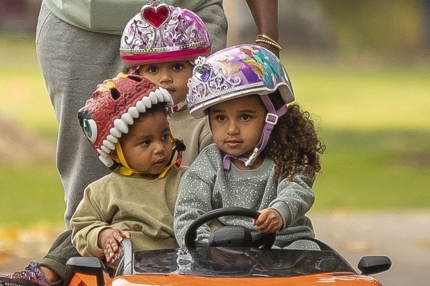 Kardashian kids take a joy ride amid divorce news and more star snaps