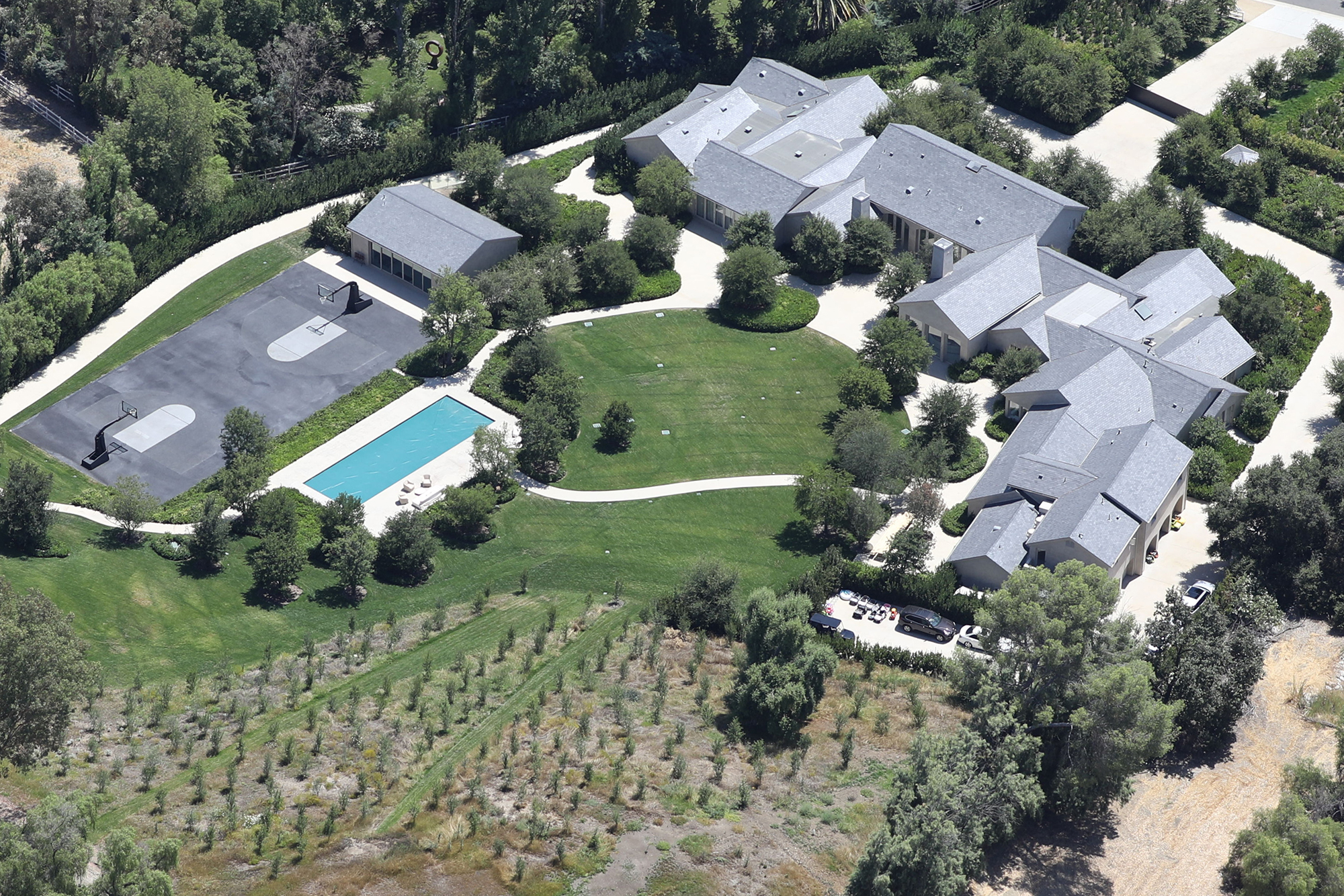 Kim Kardashian And Kanye West's $60M Mega Mansion