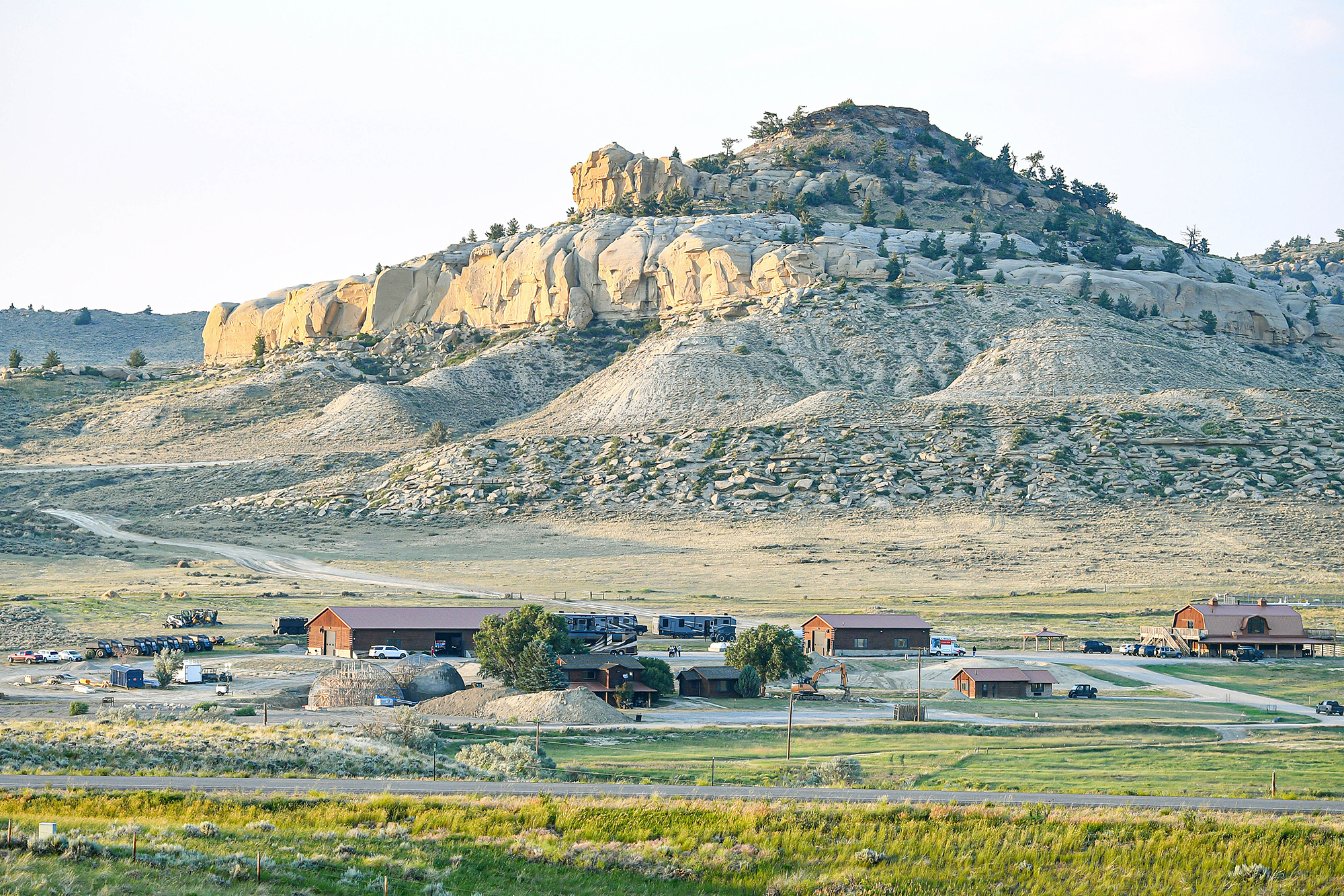 Kanye West's West Lake Ranch in Cody, Wyoming's Monster Lake region