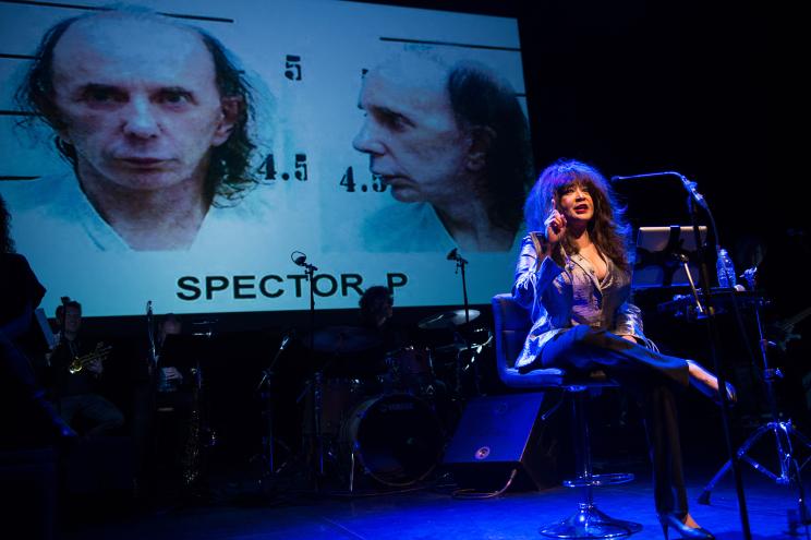 Ronnie Spector performs live on stage during WOW - Women of the World Festival at the Queen Elizabeth Hall